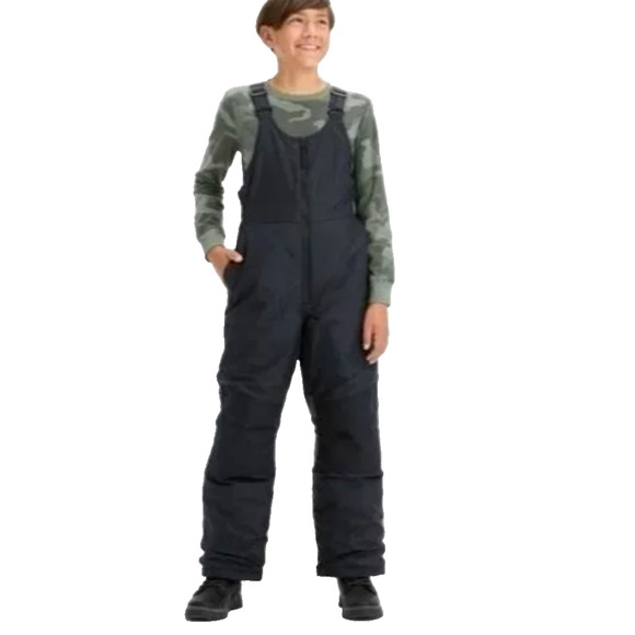 all in motion Other - All In Motion Kids Overalls Small Black Bib Wind Water Resistant NEW Skiing Cold